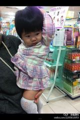 组图：(曹格儿女)曹氏兄妹有爱日常 暖Joe萌Grace初长成