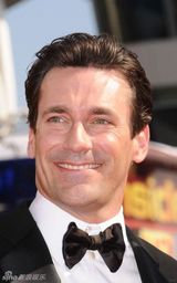 高清组图：《广告狂人》男星乔-汉姆携妻秀恩爱