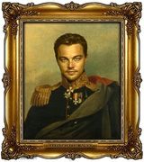 组图：好莱坞明星大腕PS成俄国军官 毫无违和感