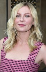 组图：克里斯汀-邓斯特粉红格子裙现身精品秀