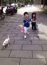 策划：我家有娃初长成 爸爸2萌娃幼时照大曝光