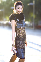 高清图：景甜登时尚杂志封面 甜美小妞蜕变成熟