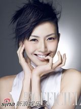 高清组图：孙燕姿全新造型登《时尚》杂志