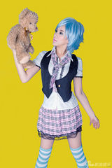 组图:郑宜涵Cosplay写真曝光 卡通形象活泼性感