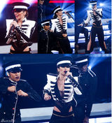 明星爱街拍第11期：冬日军旅风搭配硬朗帅气