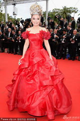 组图：戛纳红毯众星云集 巩俐章子怡领衔女神战