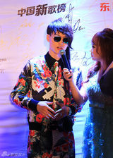 组图：张玮张赫宣新歌榜各获两奖 成双料赢家