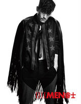 组图：耿乐黑白大片 野性逼人演绎致命诱惑