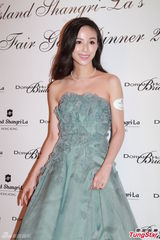 组图：邝美云陈法蓉等出席晚宴  女星抛胸斗艳