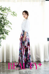 组图：韩星郑柔美拍写真 皮肤白皙清纯甜美