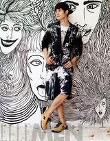 组图：陈学冬曝光写真大片 温暖调皮花美男来袭