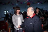 组图：酒井法子北京慈善行 福利院为老人献爱心