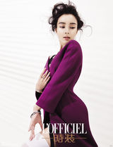 组图：李小璐复古大片名媛范儿上演帽子戏法