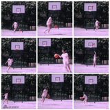 [老照片]王祖贤秀球技 胯下运球上反篮功底扎实