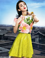 组图：赵丽颖吉普赛女郎大片 云游都市凌驾凡俗