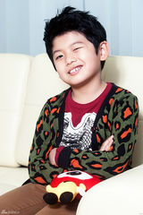 高清组图：对话韩国童星王锡贤：我只是个小孩