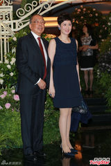 组图：林建岳爱女嫁何正德 容祖儿方中信等齐贺