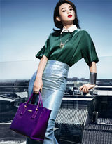 组图：赵丽颖吉普赛女郎大片 云游都市凌驾凡俗