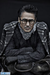 组图：吴秀波拍时尚写真尽显独特型男魅力