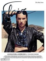 组图：超模安布罗休性感大片 魅惑眼神完美曲线