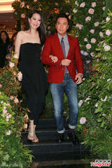 组图：林建岳爱女嫁何正德 容祖儿方中信等齐贺