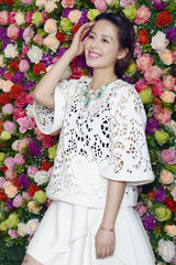 组图：王力可时尚大片曝光 化身花仙子尽显炫丽