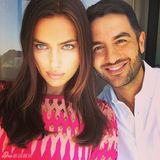 组图：C罗女友伊莲娜蓝颜多 搂裸男合影不避讳