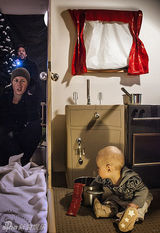 组图：有爱父母带宝宝cos还原超萌经典电影