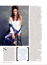 组图：阿什丽-格林登杂志展无限青春魅力