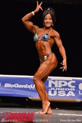 组图：温州女子健美20年 美国夺健美小姐冠军