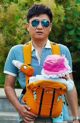 组图：郭涛周晓鸥《还是夫妻》上演爸爸去哪儿