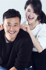 组图：左小青任程伟时尚大片刚柔并济