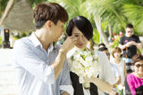 组图:李承铉海岛求婚戚薇办浪漫婚礼