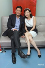 组图：《大追捕》香港探班 张家辉自曝为戏减肥