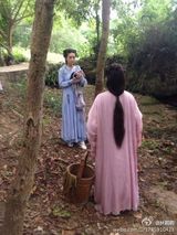 组图：花千骨曝毁容照 赵丽颖嘴角流血双眼蒙纱