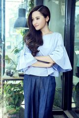 组图：艾如街拍优雅率性气质超然