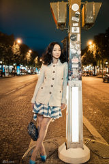 组图：恋爱中的宝贝！周迅透视装写真甜又美