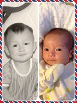 组图：品冠1岁儿子萌照 网友期待参加《爸爸》