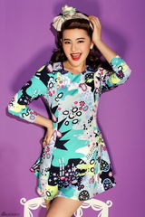 组图：钱芳时尚复古大片曝光 鬼马精灵尽显可爱