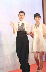 组图：何炅叶璇许茹芸等群星出席时尚盛典