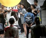 组图：林志玲露腿撩发玩妩媚 女神气场强大