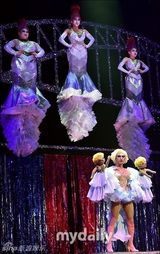 组图：赵权穿女三角裤似Gaga 妖娆赛梦露