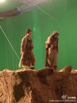 组图：花千骨曝毁容照 赵丽颖嘴角流血双眼蒙纱