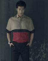 组图：窦骁写真简约大气  粗线条演绎都市型男