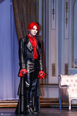 组图：JYJ金俊秀主演音乐剧 红发鬼魅