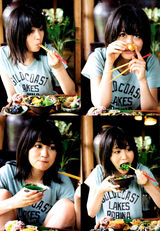 策划：是偶像也是吃货！前田敦子吃货卖萌图