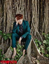 组图：东方神起沈昌珉写真 赤脚着地贴近自然