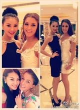 组图：新科世界小姐于文霞微博美图集锦