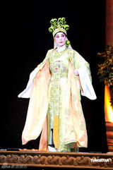 高清组图：陈宝珠对工作高要求 未因丧母停止演出 