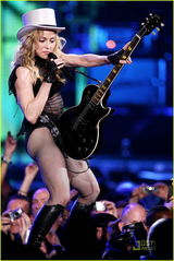 高清组图：麦当娜伦敦音乐会向杰克逊致敬